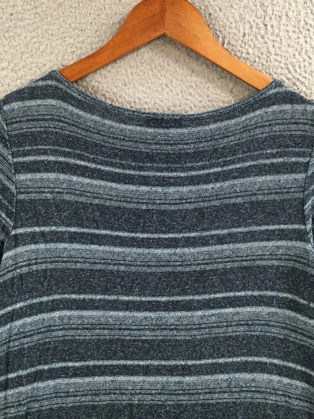 J. Jill Tunic Top Womens Small Petite Long Sleeve Casual Knit Striped Multicolor - Picture 4 of 8